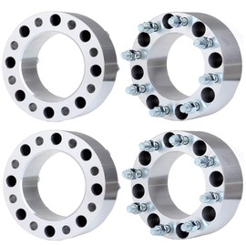 ECCPP 4X 3 inch 8x170 Wheel Spacers Adapter 8 Lug 75mm 8x170mm to 8x170mm 14x1.5 Studs Wheel Spacers for F-ord F350 F250 Super Duty