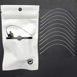 10x Poly Leader Trout Braided Loops Floating