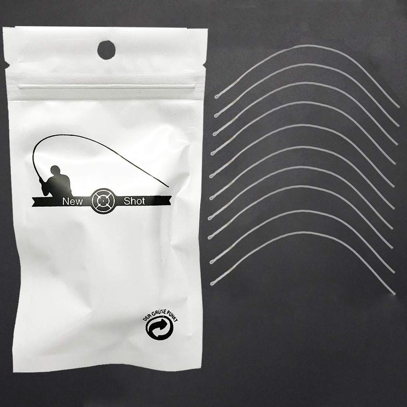 10x Poly Leader Trout Braided Loops Floating