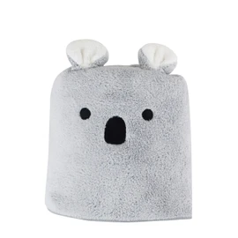 Carari Hair Drying Towel, Absorbent, 3x Microfiber, Koala, Quick Absorption in Gaps of Fiber, Quick Drying, Marshmallow Texture, Fluffy and Mochi, 15.7 x 39.4 inches (40 x 100 cm), CBJAPAN KALARIZUI