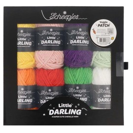 Scheepjes Little Darling Colour Pack 8 x 25 g – 1 Piece Veggie Patch