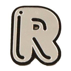 【オーサム/AWESOME】 イニシャルエンブレムチャーム 「R」 ASCM-R