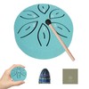 TINGSING Rain Tongue Drum - Mini Steel Tongue Drum, 3