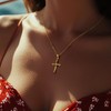 Fanglcy Cross Necklace for Women Gold Cross Necklaces for Women