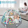 Baby Gym Play Mat, 8-in-1 Tummy Time Mat & Ball