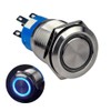 Ulincos Momentary Push Button Switch IP67 Waterproof U19C3 Blue LED