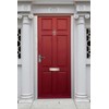 QCAA Soild Brass Mail Slot, with Solid Brass Interior Frame,