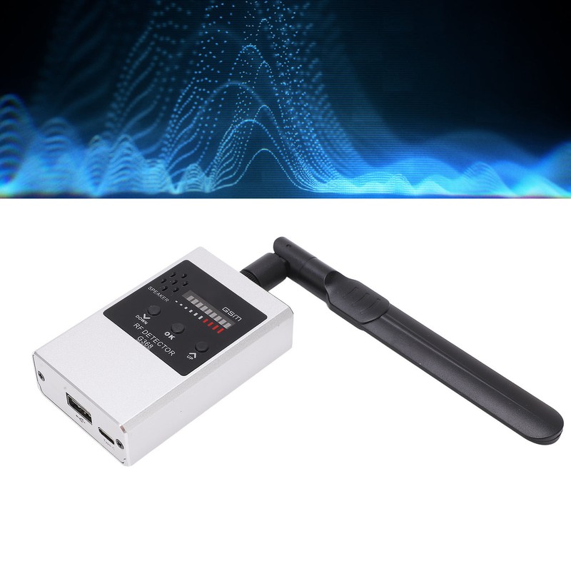 Camera Detector 300MHz To 2700MHz Sound Vibration LED Indicator RF