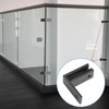 INCREWAY Railing Wall to Glass Clamp, 2PCS 90 Degrees Glass