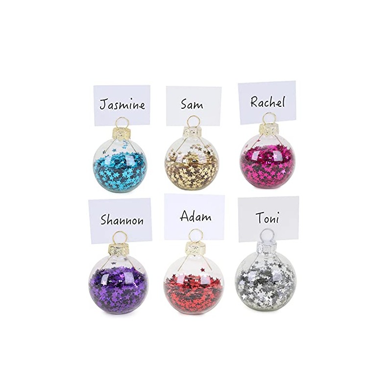 Toyland® Pack of 6-4cm Place Card Holders & Cards -