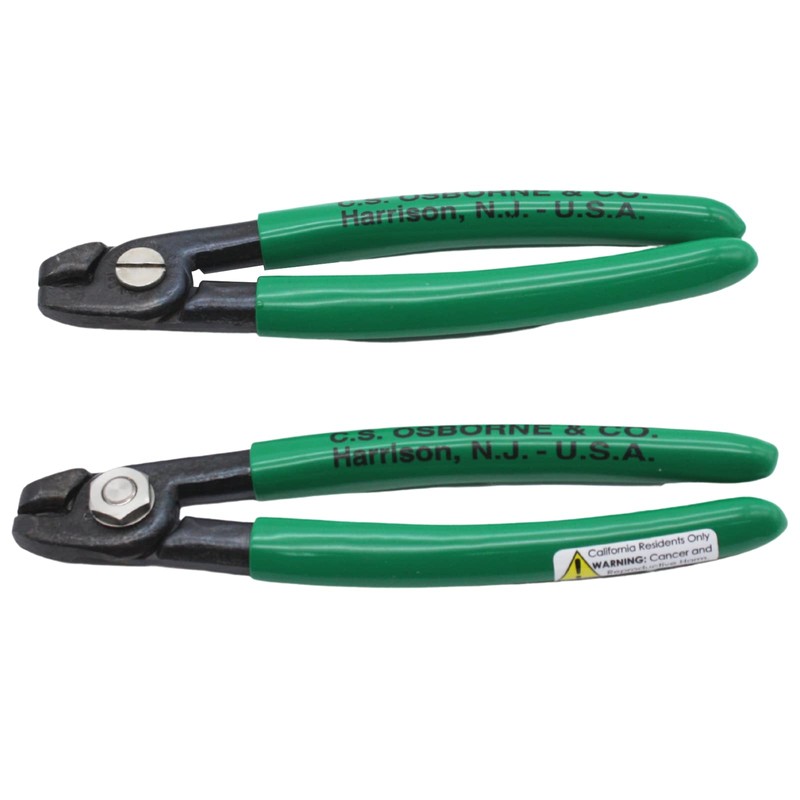 C.S. Osborne Hog Ring Pliers #23T-M - Bow Handles, No