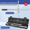 BCJCLTS Lug Wrench, 4 Way Tire Iron for Car,Tire Wrench