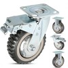 tonchean 6 Inch Heavy Duty Caster Wheels Set of 4
