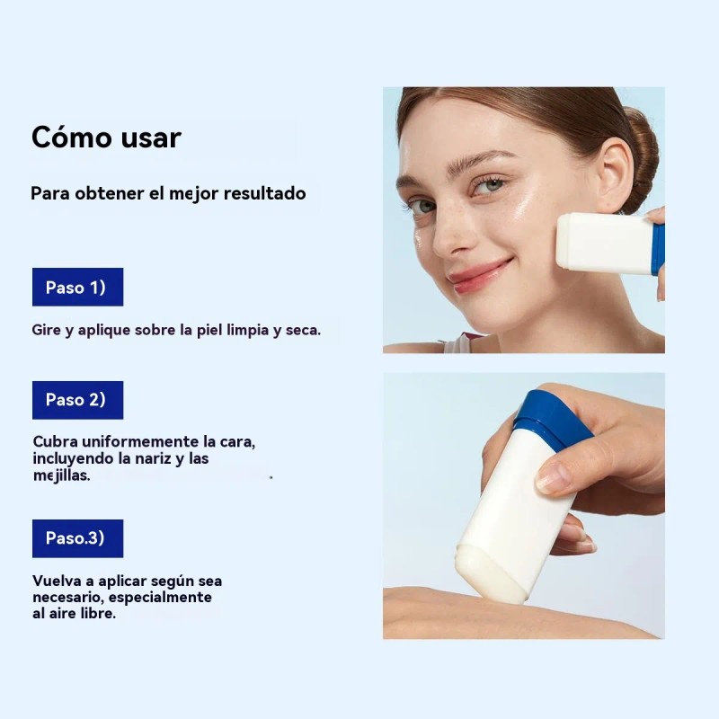 Coreano Cotton Soft Sun Stick Spf50 Protector Solar En Barra