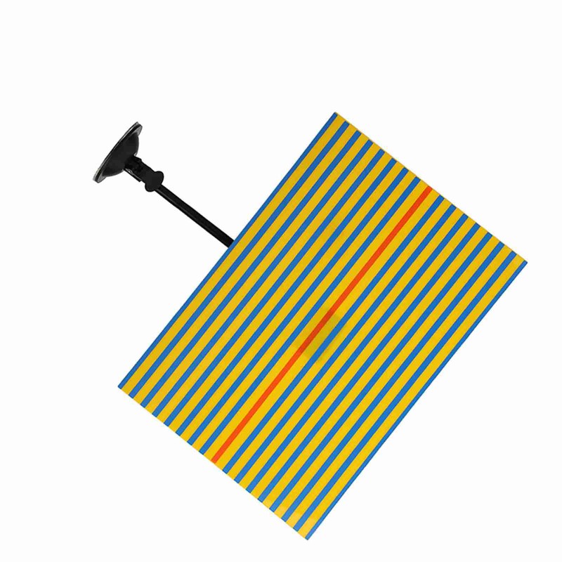 Paintless Dent Repair Removal Tool Checking Reflector Line Board Yellow
