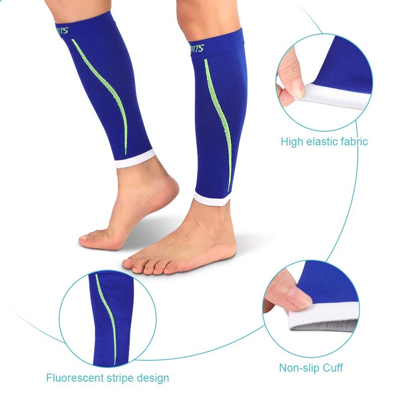 Calf Compression Stockings Without Foot, Calf Bandage Compression Varicose Veins
