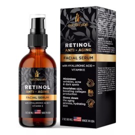 Instaskincare Suero De Retinol De Doble Tamaño Con Ácido Hia