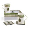 Spode Christmas Tree 5-Piece Mug & Tin Set - Fine