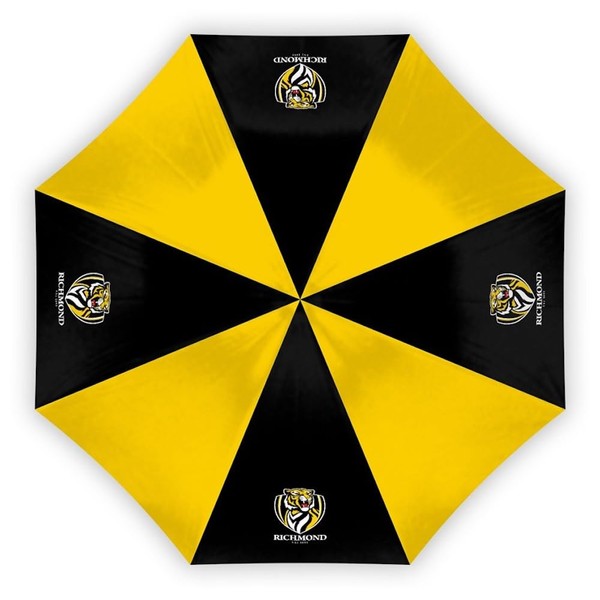 Richmond Tigers AFL Footy Compact Umbrella