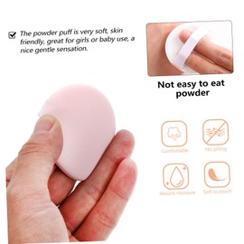 Mikinona Face Concealer Makeup Sponges 12pcs Round Powder Dry-wet Gentle for Delicate Skin