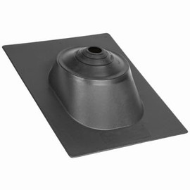 4n1 81709 Hard Plastic Base Roof Flashing, Fits 1-1/4 to 4-in. Pipe - Quantity 20