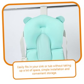 baby float newborn bath seat baby sink bath seat infant bath support baby bath pillow newborn bath cushion baby sink bath cushion bathtub bath mat Honeycomb mesh cloth