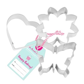 Anniversary House Flutter & Bloom Cookie Cutter Trio 3 Piece Set
