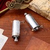 Healifty Foldable Stainless Steel Pocket Sticks, for Tricks, Martial Arts,