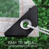 Transparent Rain Tarp Thickened PE Garden Plants Rain Shelter Cover