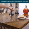 Wadrac Multisize Small PVC Clear Table Cover Top Protector-12x38 in