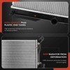 A-Premium Engine Coolant Radiator Assembly with Transmission Oil Cooler Compatible