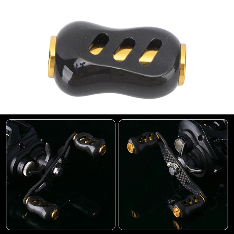 Fishing Reel Power Knob Carbon Fiber Fishing Reel Handle Knob