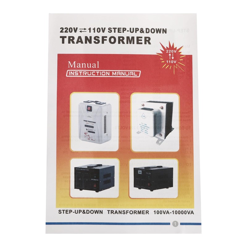 ZHFEISY 5000-Watt Voltage Converter Transformer - Heavy Duty Step Up/Down