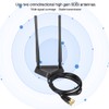 Dual‑Band Antenna 2.4G / 5G SMA 6DB Omnidirectional High Gain