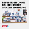 tesa Klebenagel Fliesen&Metall, 2er Set - Klebenagel für glatte und