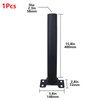 Geesatis 1Pcs Light Pole Mount,2.3 in Solar Lighting Mounting Bracket