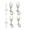 Wedo 262 499 Snap Hooks Set - Metallic