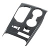 Car Center Console Shift Panel Trim Adhesive Glossy Carbon Fiber