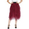 Women's Elastic Waist Tutu Princess Tulle Underskirt Pettiskirt - Petticoat