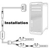 Ubanner DS-R01 Full Kit RGB LED Strip Computer Lighting via