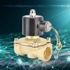 Normally Closed Solenoid Valve Brass Direct Acting Diaphragm Controlling Device