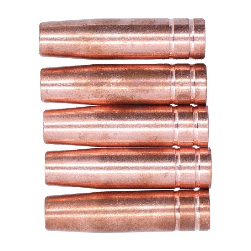 5Pcs Protection Nozzles Copper Gas Welding Gun Protective Sleeve Torch