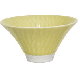 Ijinsha HARUFUJI 85542 Small Bowl, Diameter 4.1 x 2.4 inches (10.5 x 6 cm), Yellow