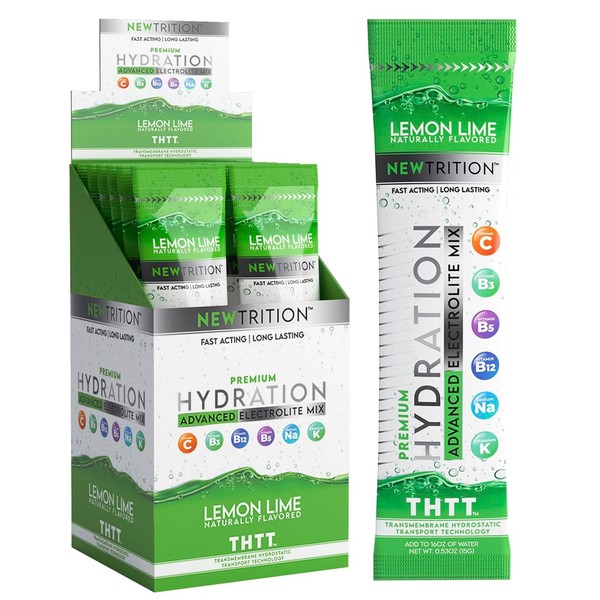 NewTrition NewTrition Hydration Powder, Electrolyte Powder Packets, Naturally Flavored Hydrating