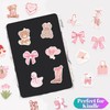 100 Pieces Coquette Stickers - Aesthetic Pink Cute Stickers for