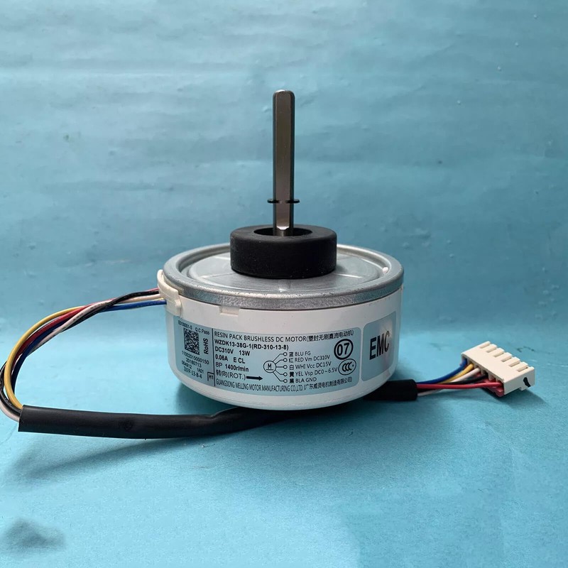 XHSESA Air Conditioning Motor 20W WZDK20-38G (ZKFP-20-8-6) Brushless DC Fan