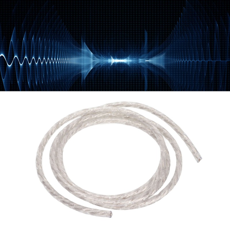 Speaker Signal Cable OFC Silver Plated High Fidelity Low Loss