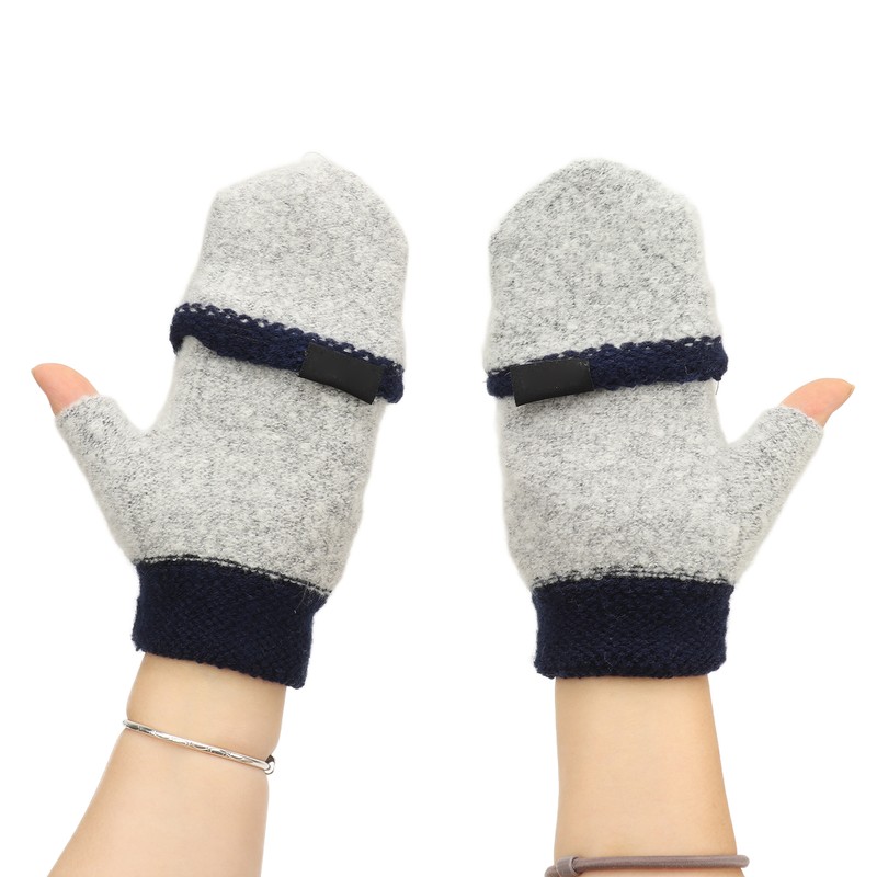 1Pair USB Heated Gloves Adjustable Temperature Electric Heated Gloves for