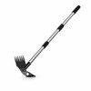 Multi-Use Garden Hoe Rake for Soil Loosening – Carbon Steel