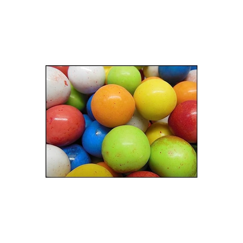 Bayside Candy Lightning Bolts Bubble Gum Balls - Sour Candy